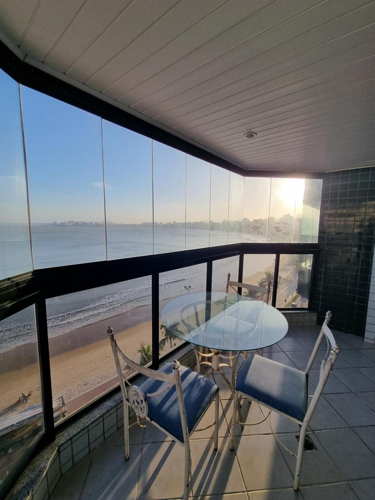 Guarapari Praia - 3 Quartos Frente Mar Ed O Mar Prata Ngoại thất bức ảnh