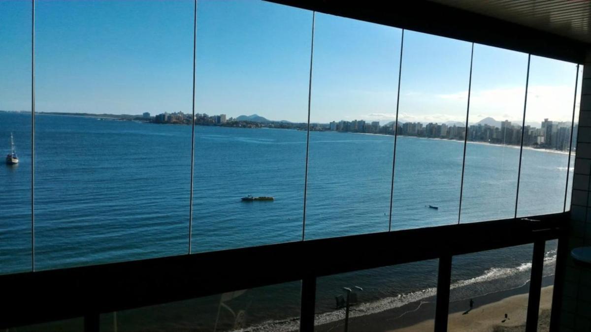 Guarapari Praia - 3 Quartos Frente Mar Ed O Mar Prata Ngoại thất bức ảnh